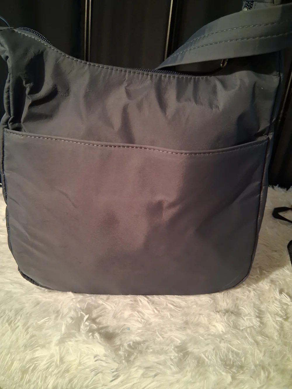 Travelon Men's Navy Crossbody Messenger Bag
